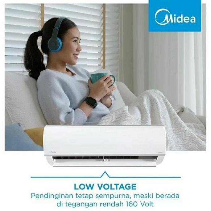 Promo Ac Midea Msfc-05Crn1 1/2 Pk Msfc05Crn1 Low Watt R32 Midea Msfc 05Crn1