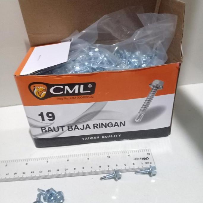 Grosir Baut Baja Ringan / Skrup Baja Ringan Camel Uk. 10 X 19