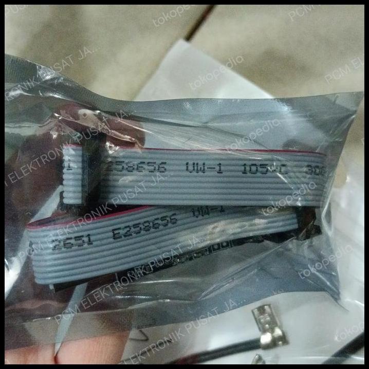 TERLARIS 1456 DOWNLOADER ALAT ISI PROGRAM AVR USB ASP IC ATMEL ATMEGA 