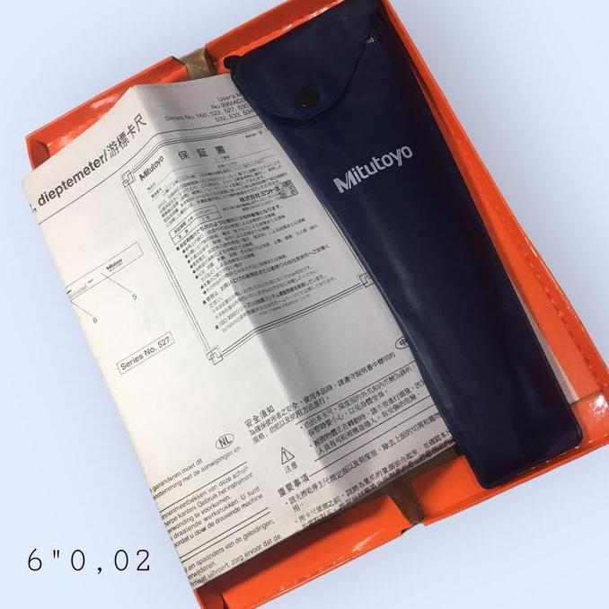 Promo Sigmat/Jangka Sorong/Vernier Caliper 6" Mitutoyo - 0,02