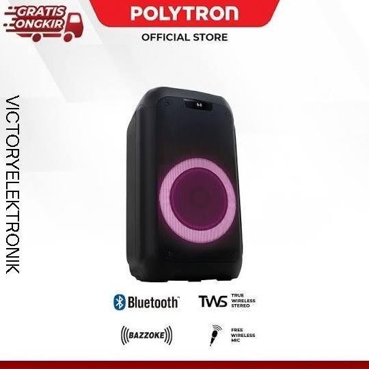 Sale Speaker Karaoke Portable Polytron Pps 8L12