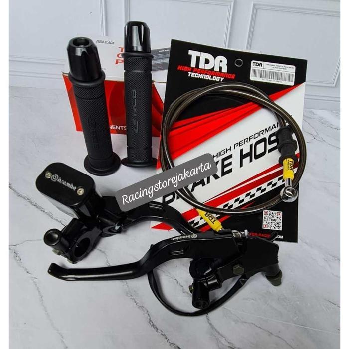 Paket Lengkap Handle Master Rem Brembo Model Rcb E2 E3 Bung Pisah Big Smoketabung Kotak Oval Ta Set 