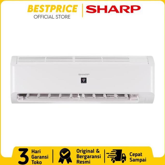 Murah Ac Sharp 1/2 Pk Ah-Ap5Bmy Ac Split 0.5 Pk Sharp Plasmacluster Low Watt