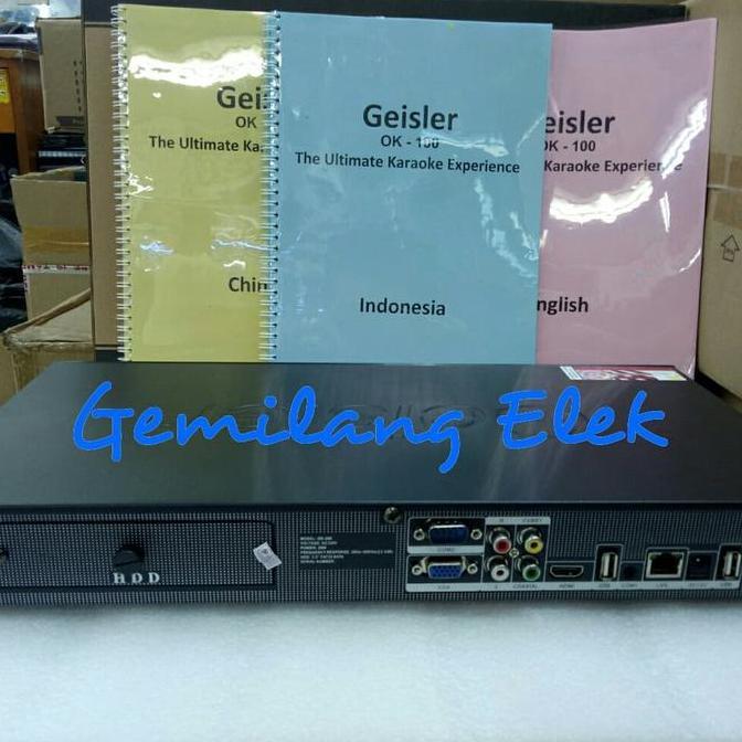 Murah Dvd Player Karaoke Geisler Ok-200 Android