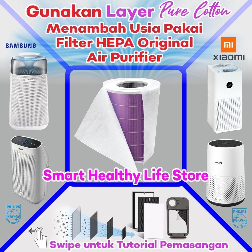 Layer Pure Cotton HEPA Filter Air Purifier Realme