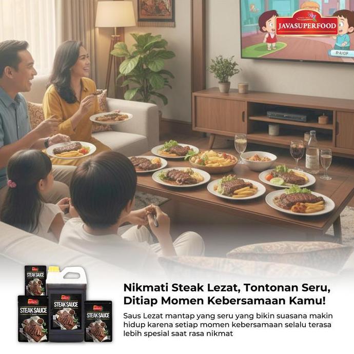 Cooking Master / Steak Sauce / Saus Steak / Sauce Steak Halal 5 KG