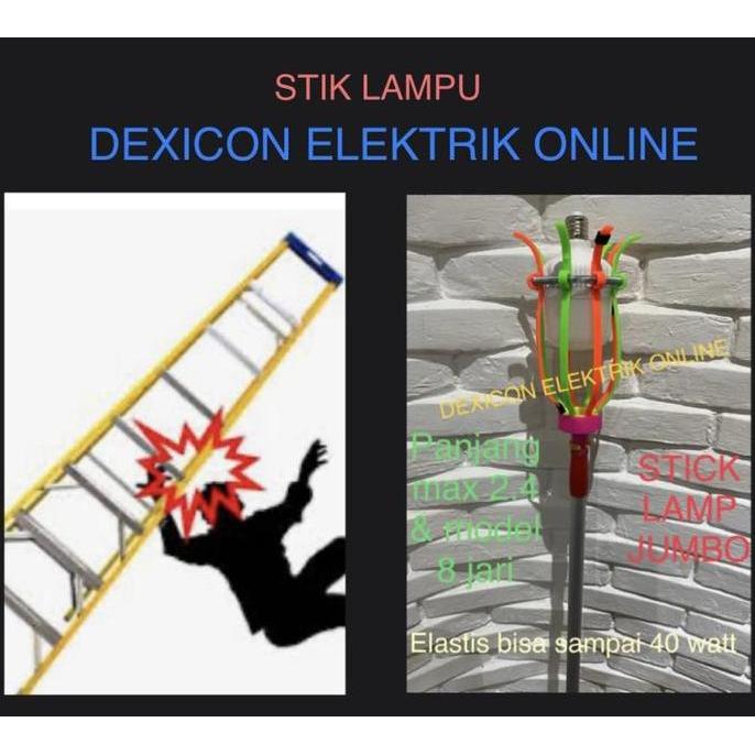 Raito- Stik Lampu/Stick Lamp Jumbo/Stik Lampu Panjang/Stick Bholam Panjang