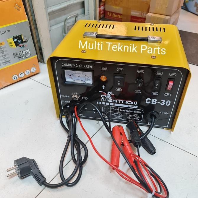 Hits Battery Charger Maxtron Cb30