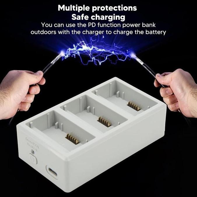 Grosir Charging Hub Mini 3 Pro Mini 4 Dji 3 Marstrom Baterai Docking Slot Battery Drone Two Way Char