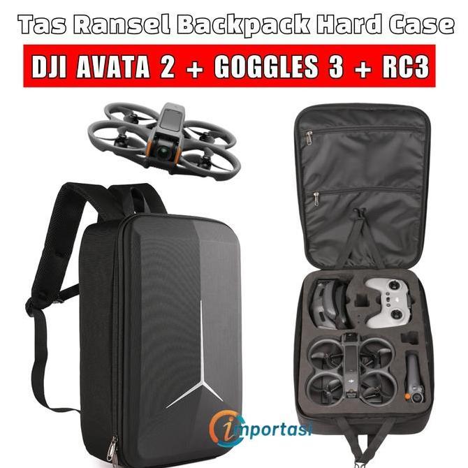 Promo Bkano Tas Drone Ransel Backpack Storage Bag For Dji Avata 2 Rc3 Fpv Goggles 3