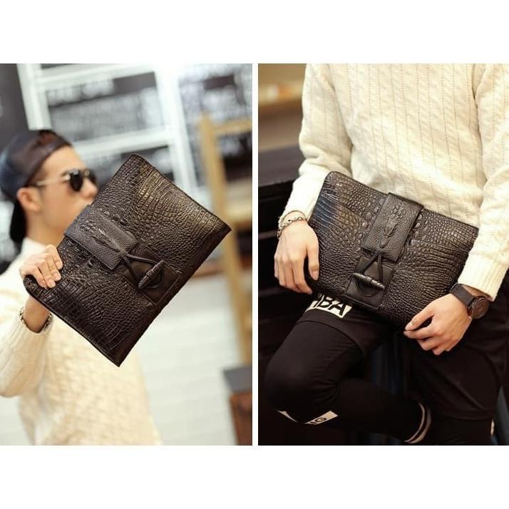 BESTPROMO Clutch Kulit / Dompet Kulit Asli / Clutch Dompet Kulit Import / Clutch Korea Style / Tas S