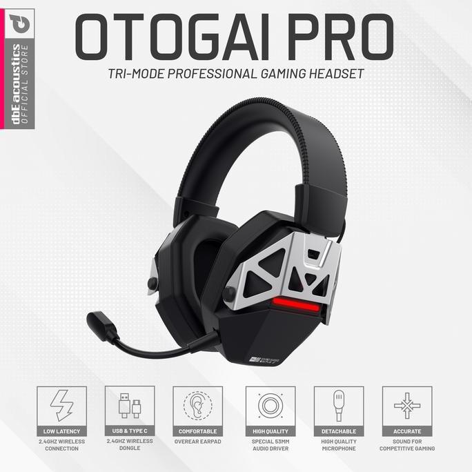 NEW DBE OTOGAI PRO TRI-MODE PROFFESSIONAL GAMING HEADSET WIRELESS BEST