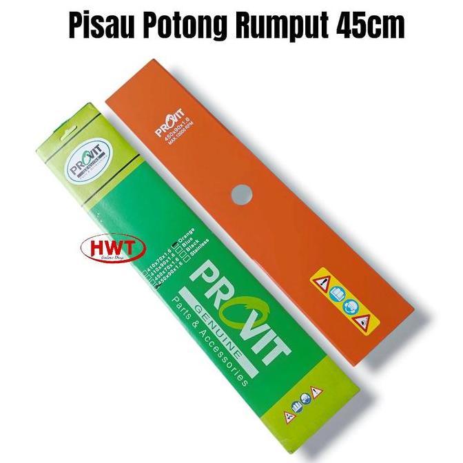 pisau potong rumput panjang 45cm brush cutter blade