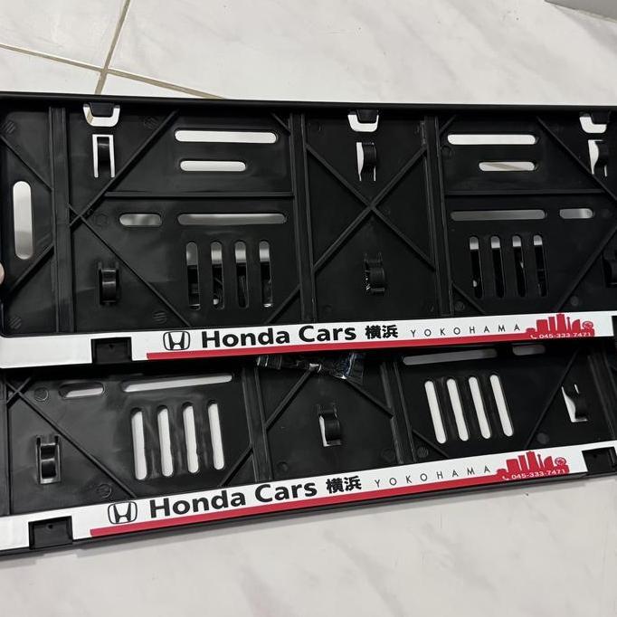 Frame plat nomor Honda cars JDM