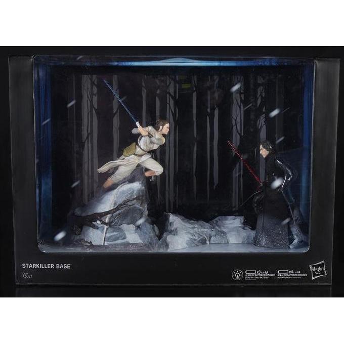SDCC Exclusive Star Wars The Black Series Centerpiece REY & KYLO REN