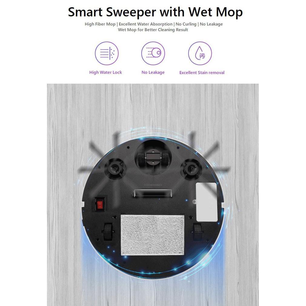 New Product Robot Vacuum Cleaner Es300 Penyapu Robot Multifungsi Upgraded Murah Readystock
