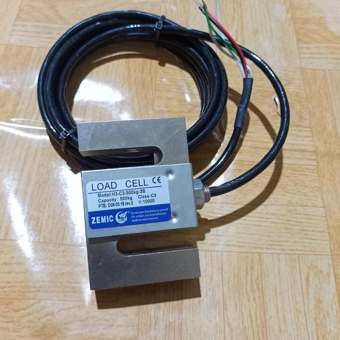 TERBARU - Load Cell Zemic H3 C3 500kg 3B