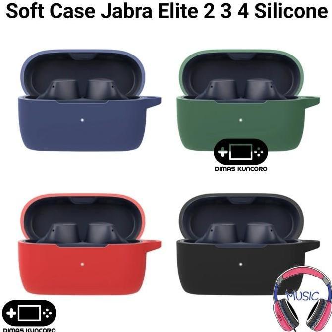 TERBARU|TERMURAH|BARU|PREMIUM|ORIGINAL|GARANSI|DISKON|PROMO SOFT CASE JABRA ELITE 2 3 4 SILICONE SIL