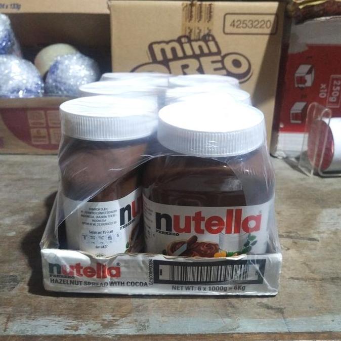 Eatstraight- Nutella 1Kg ~ 1 Karton (6 X 1000 G)