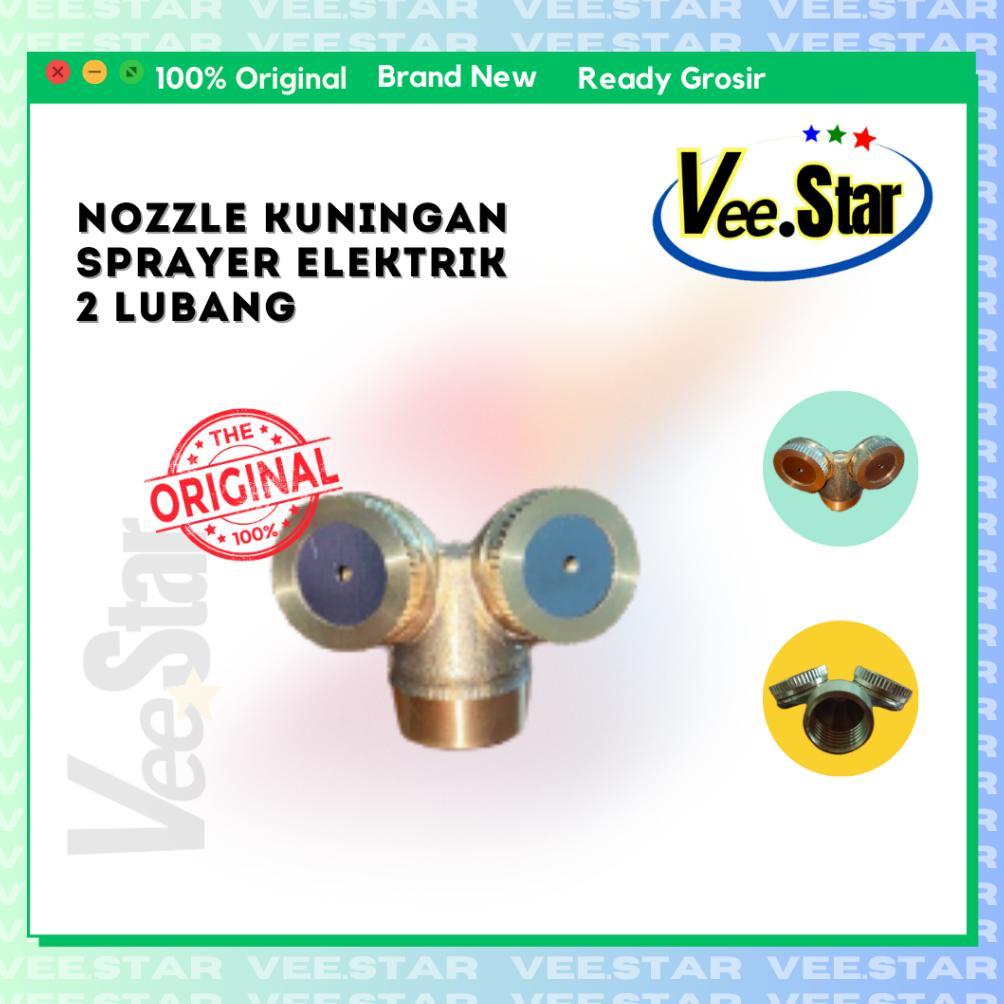 Bisa Cod Nozle Kuningan Sprayer Elektrik 1 Hole Mini / Nozle Sprayer Elektrik / Nozle Sprayer Kuning