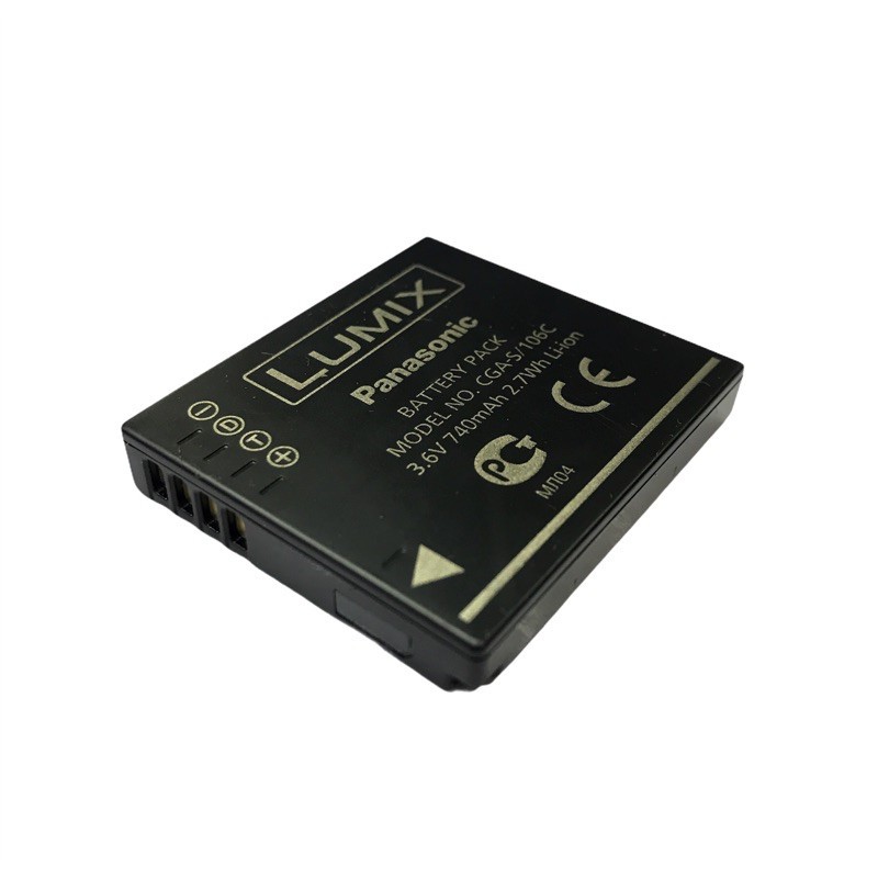 Baterai Panasonic Lumix Cga-S106C Original For Dmc-Ts1 Dmc-Ts2 Dmc-Ts3 Dmc-F2 Dmc-F3 Dmc-Fh1 Dmc-Fh2