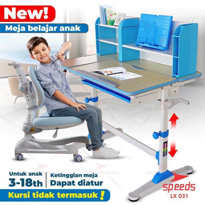SPEEDS Meja Tulis Anak Ukuran 95cm Meja Kantor Meja Sekolah Meja Belajar Dewasa Buat Nyaman Furnitur