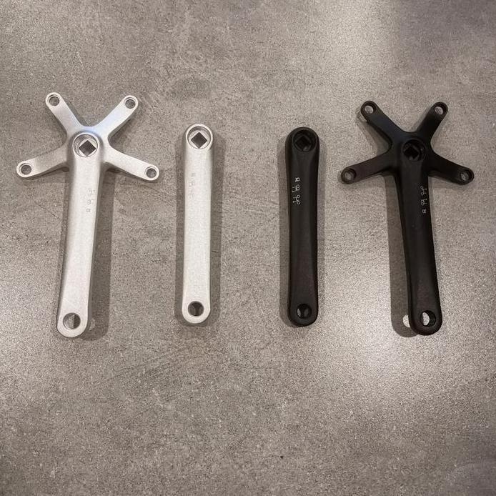 Ready Crank arm folding bike BCD 130 kreuz BromptonN 3 sixty silver black