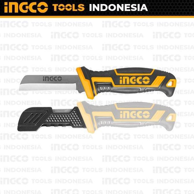 Oritatami- Cable Stripping Knife (Straight 8) Ingco Hpk82101 Pisau Lurus Kupas Pengupas Kabel Stainl