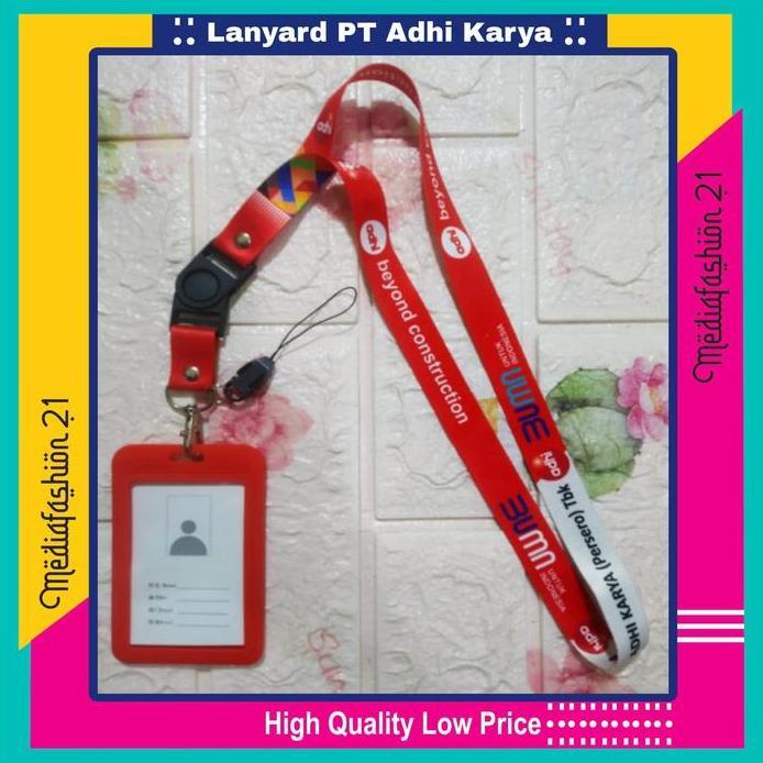 Ready Lanyard Tali Gantungan ID Card PT ADHI KARYA (Persero) Tbk