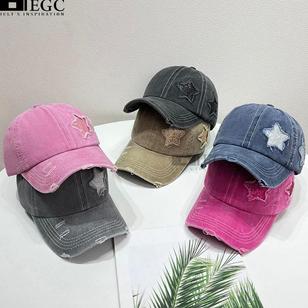 HEMAT TOPI BASEBALL BORDIR BINTANG 2 / TOPI BASEBALL UNISEX / TOPI BASEBALL CASUAL DEWASA - TPI-232