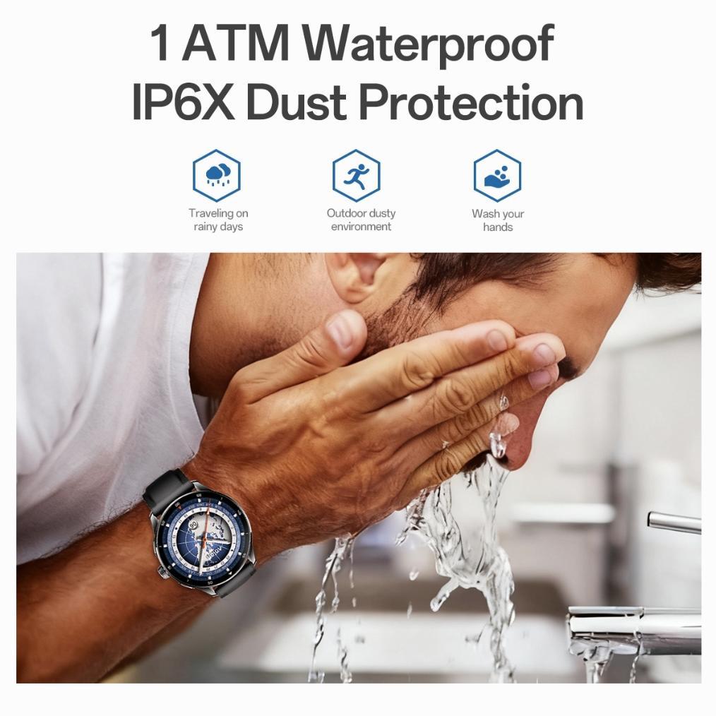 100% AMAN [2026 NEW] Aolon Prime X Smartwatch 3D 1.43 inch AMOLED Tali ganda Original Pria dan wanit