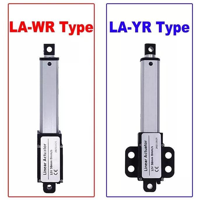 MINI LINEAR ACTUATOR 100MM 12V DC 90N MINI AKTUATOR ORIGINAL DAN TERPERCAYA