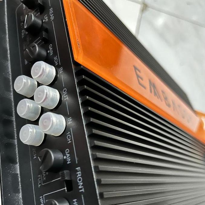 Promo POWER MOBIL 4 Channel EMBASSY EA-450 & Power Embassy EM 4500.4 Power Amplifier 4 channel Disko