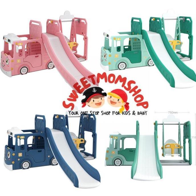 Perosotan tayo bus slide and swing ( perosotan ayunan )