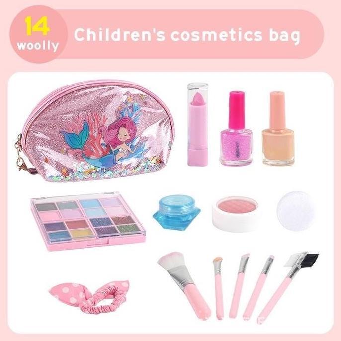 Sale Make Up Anak Perempuan Mainan Make Up Set Dandan Anak Asli Non Toxic