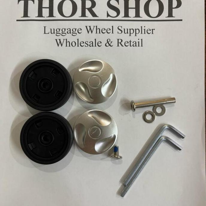 TERBARU|TERMURAH|BARU|PREMIUM|ORIGINAL|GARANSI|DISKON|PROMO RODA KOPER DOUBLE WHEEL UNIVERSAL SUITCA