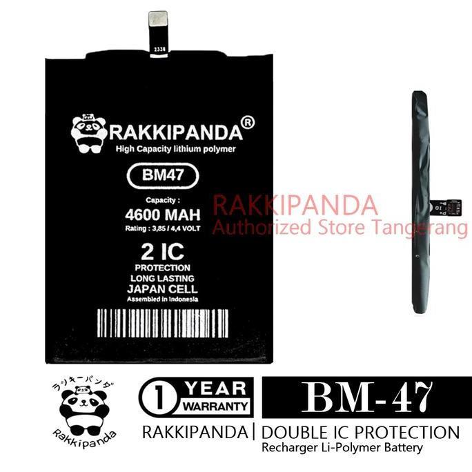 HARGA DISC - Rakkipanda BM-47 for Baterai Redmi 4X Prime Redmi 3 BM47 Double 2IC Protection