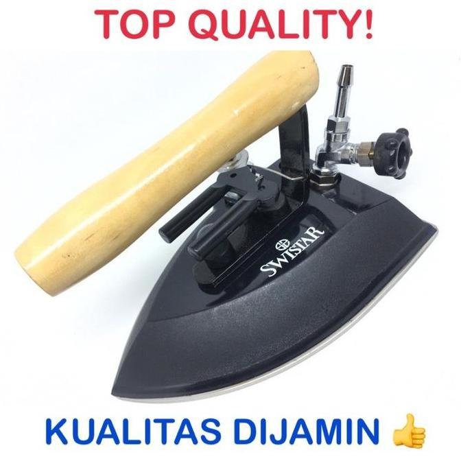 Basahimankaluma - Gosokan Uap / Setrika Uap Boiler Laundry GAS Swistar 39 / 56 Lubang