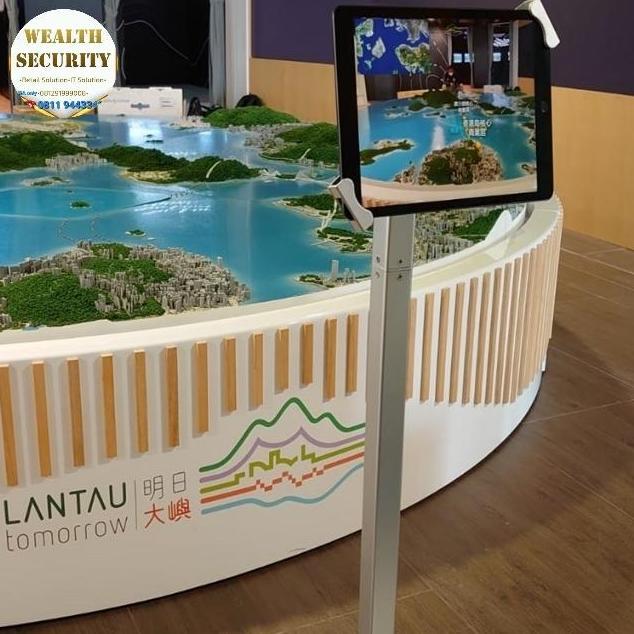 TERBARU - Pengaman Ipad Tablet Kasir iLock silver Standing