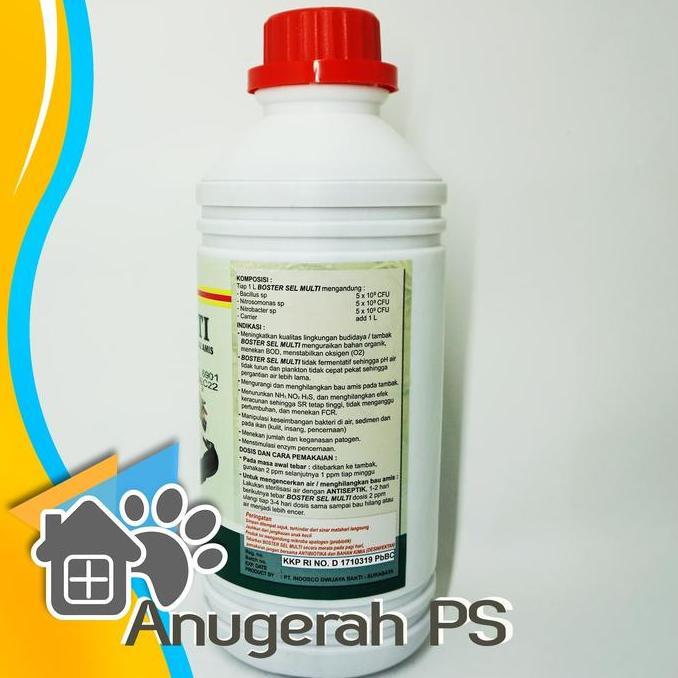 Sakan- Probiotik Ikan Boster Sel Multi 1 Liter