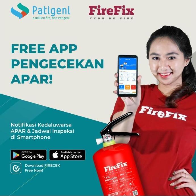 Tabung Alat Pemadam Api Ringan APAR Kebakaran Mobil 1 kg Powder