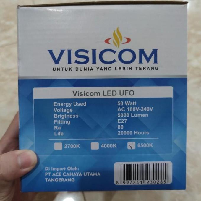 led visicom 50 watt ufo