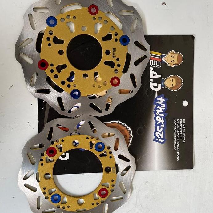 DISC PIRINGAN CAKRAM SET DEPAN BELAKANG STANDAR PNP JUPITER MX DOUBLE CAKRAM
