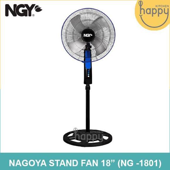 TERLARIS - Nagoya Kipas Angin Berdiri Stand Fan 18 Inch Baling Besi NG-1801 Nagoya 1801