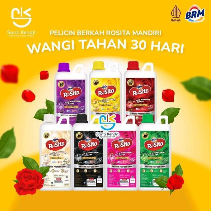 Sugetsu- Pelicin Setrika Laundry Mawar Rosita Brm