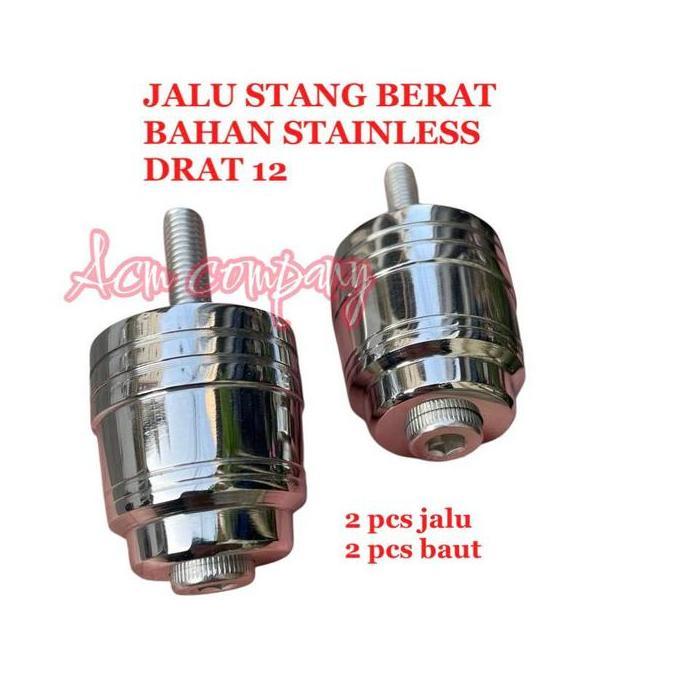 Jalu stang ninja r ninja rr ninja 250 ninja 250 karbu drat 12 stenlis bandul stang stenlis KAWASAKI 