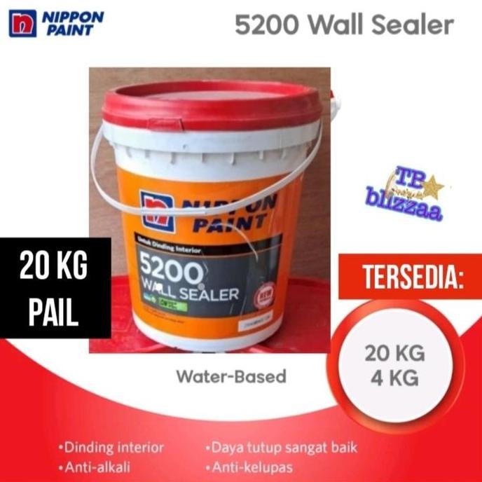 FLASH SALE - Nippon Paint Wall Sealer 5200 Pail 20kg Interior Nippon Paint 20kg