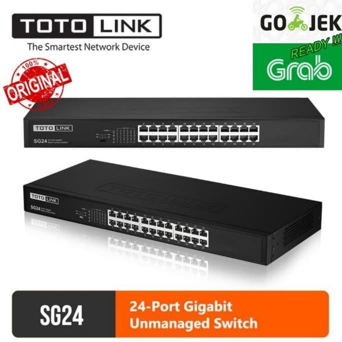 BEBAS ONGKIR - Totolink SG24 Switch Gigabit Hub 24 Port switch hub gigabit 24port
