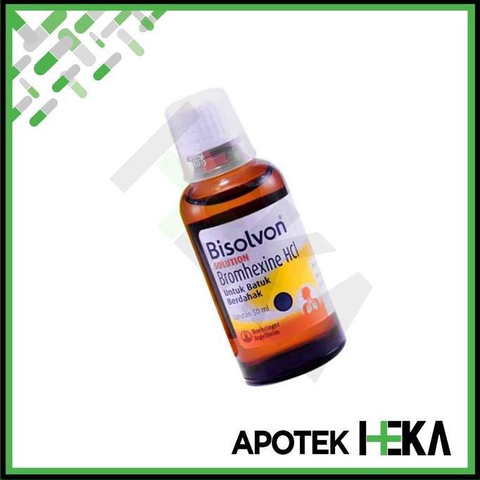 Bisolvon Solution Botol 50 Ml - Obat Batuk Dan Flu