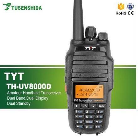 NEW - TYT TH-UV8000-D 10W Ultra-high Output Power Handheld Transceiver (HT) Walkie Talkie